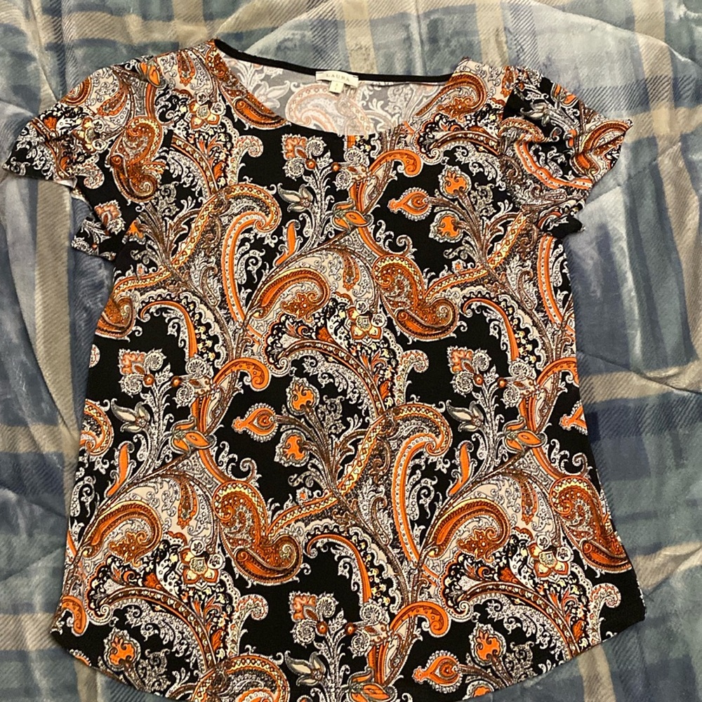 LAURA paisley top